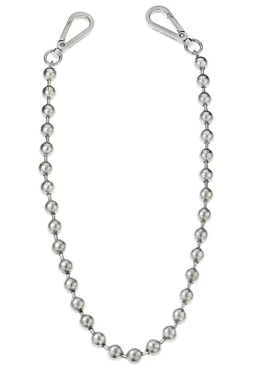 New CALVIN KLEIN JEANS KJJTMN190100 STAINLESS STEEL NECKLACE - GUNMETAL