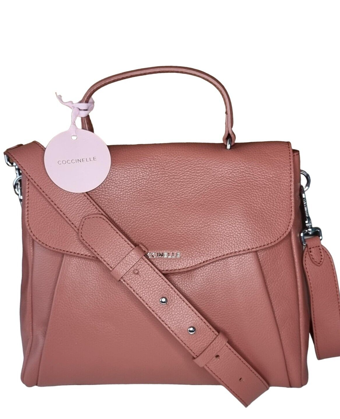 Neu COCCINELLE CONCRETE BAG M - DUSTY PINK