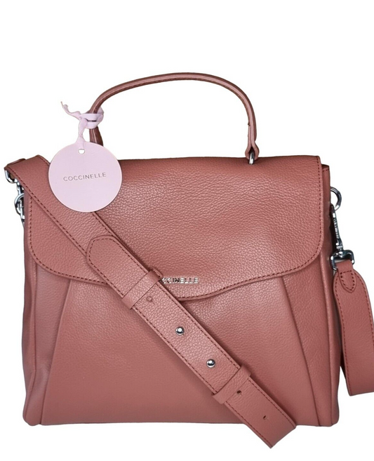Neu COCCINELLE CONCRETE BAG M - DUSTY PINK