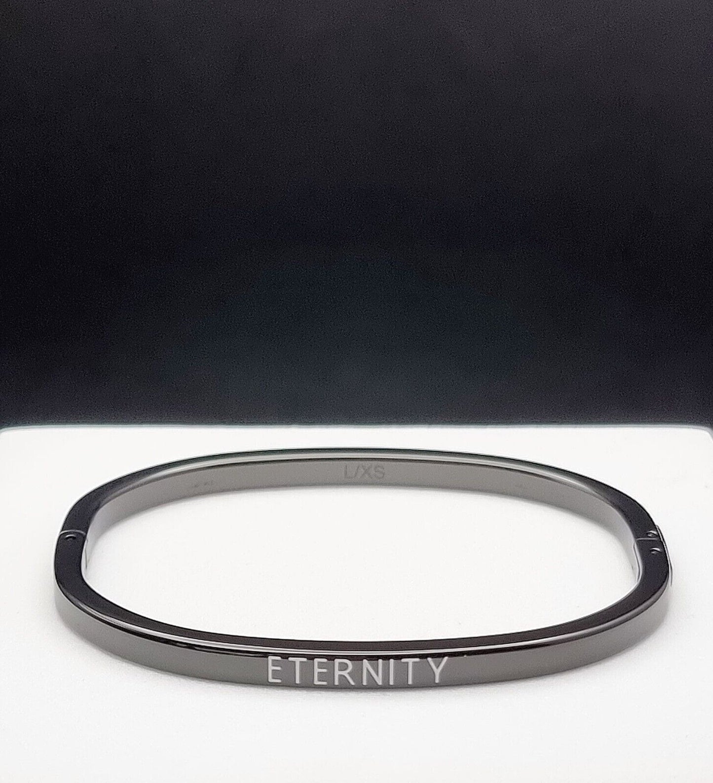 New CALVIN KLEIN ETERNITY KJ06BD1902XS BLACK PVD BRACELET  - XS