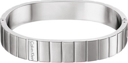 New CALVIN KLEIN PLATE KJ5SMD08010L STAINLESS STEEL BRACELET - L