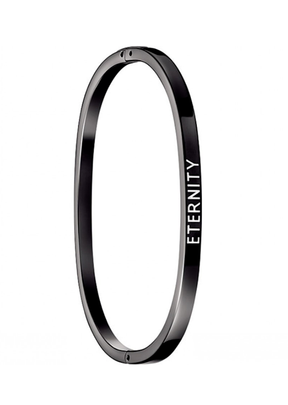 New CALVIN KLEIN ETERNITY KJ06BD1902XS BLACK PVD BRACELET  - XS