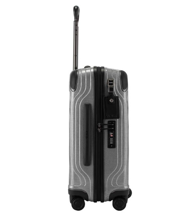 New TUMI LATITUDE INTERNATIONAL CARRY-ON 4 WHEELS - SILVER