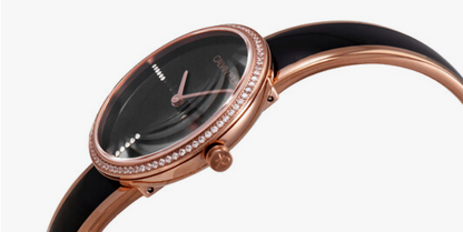 CALVIN KLEIN Seduce Seduction Quarzuhr mit schwarzem Zifferblatt in der Schweiz