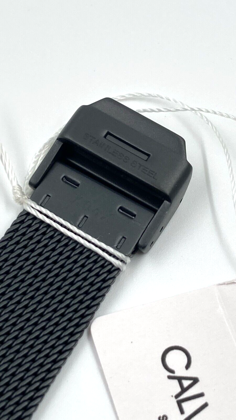 New Swiss Made CALVIN KLEIN Minimal Quartz Black Dial Ladies Watch