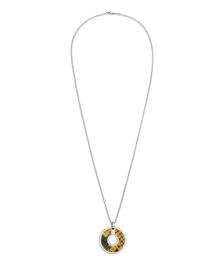 New CALVIN KLEIN SPELLBOUND KJ0DJN090100 STAINLESS STEEL NECKLACE - YELLOW