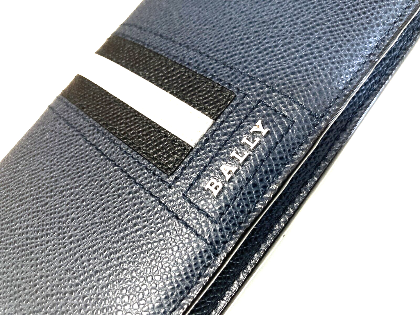 New BALLY TALIRO CONTINENTAL WALLET - NAVY