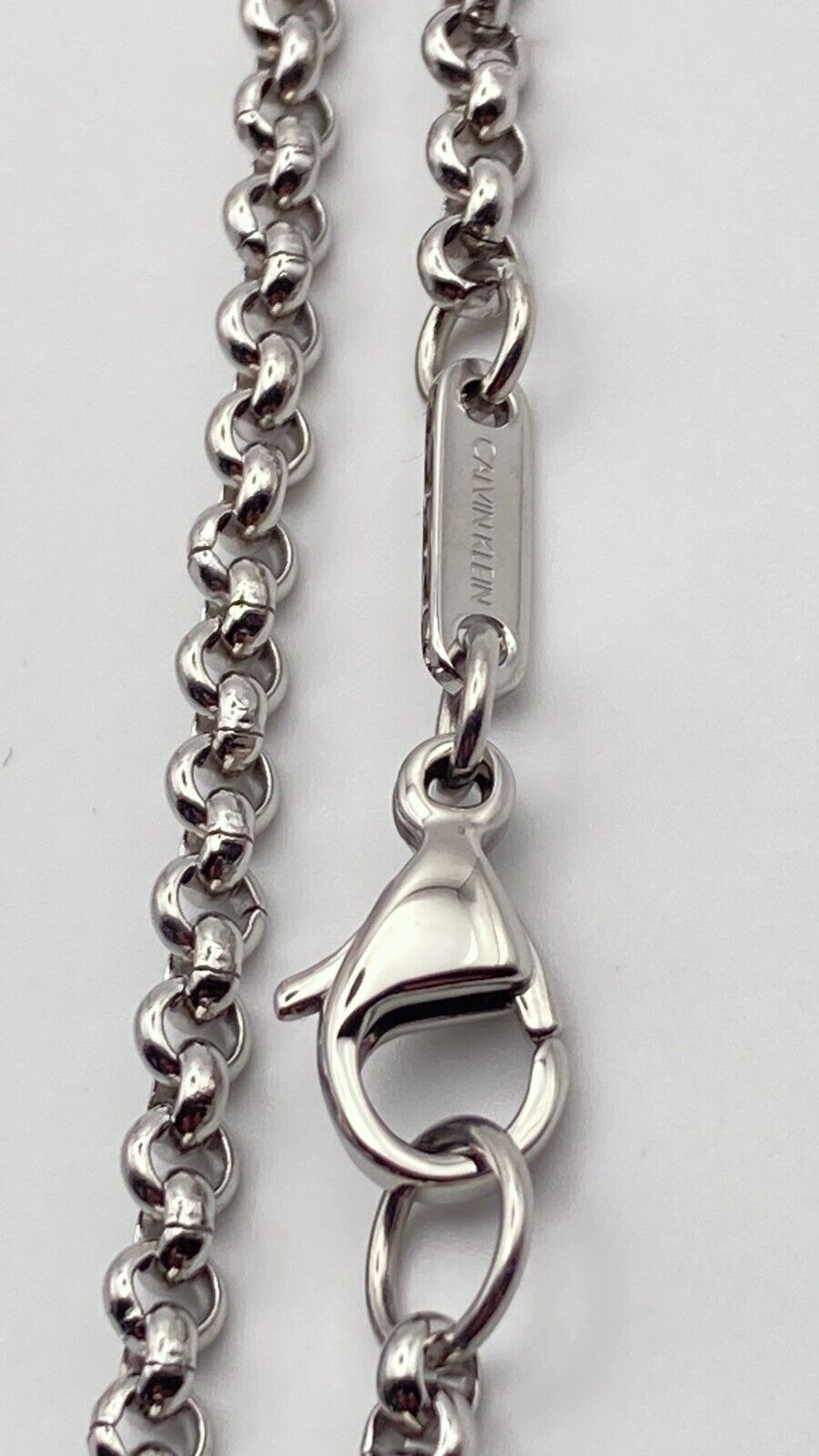 New CALVIN KLEIN COIL NECKLACE KJ63BP010100 - SILVER/ROSEGOLD