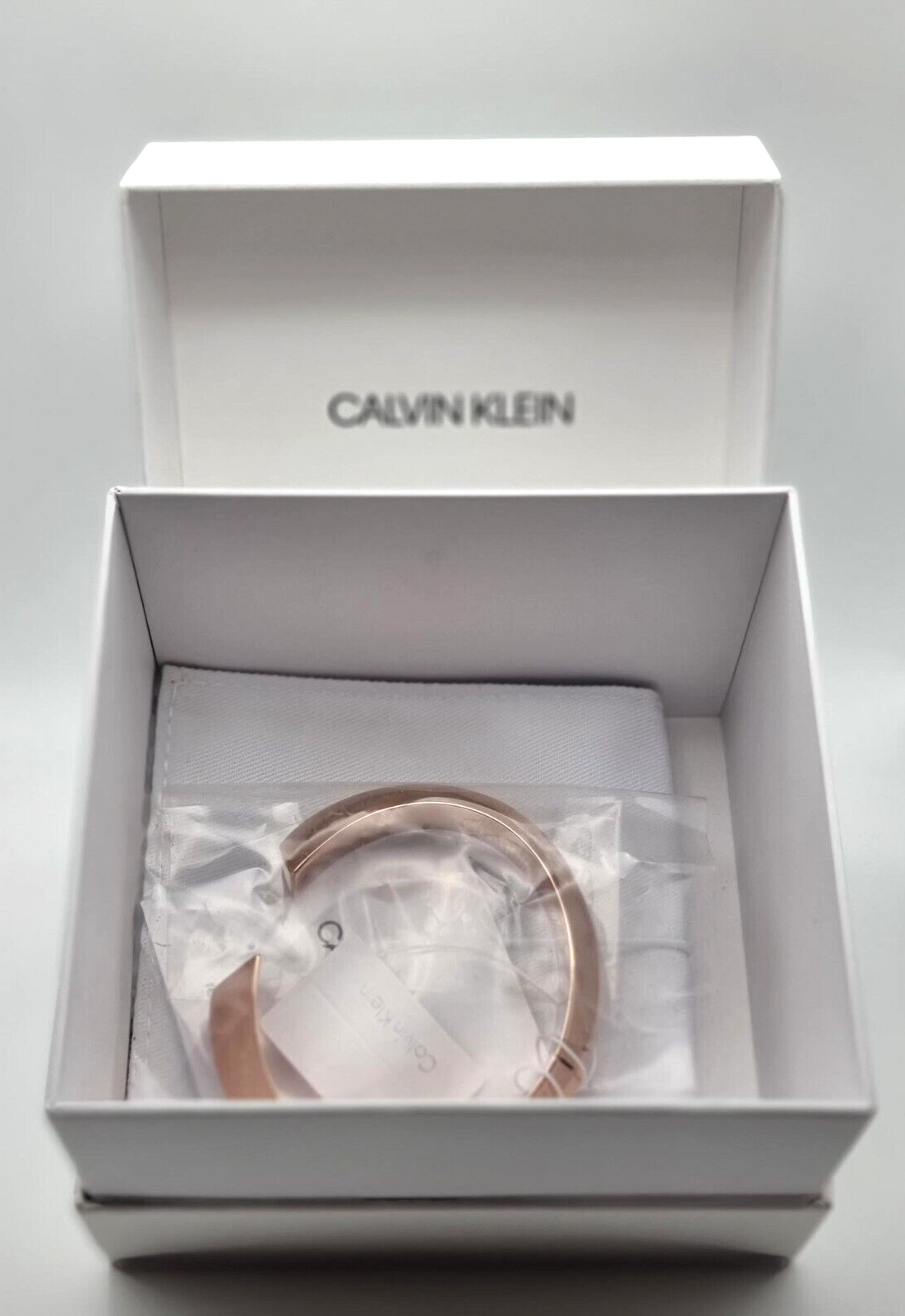 New CALVIN KLEIN ARMREIF SHAPE ROSEGOLD - MEDIUM