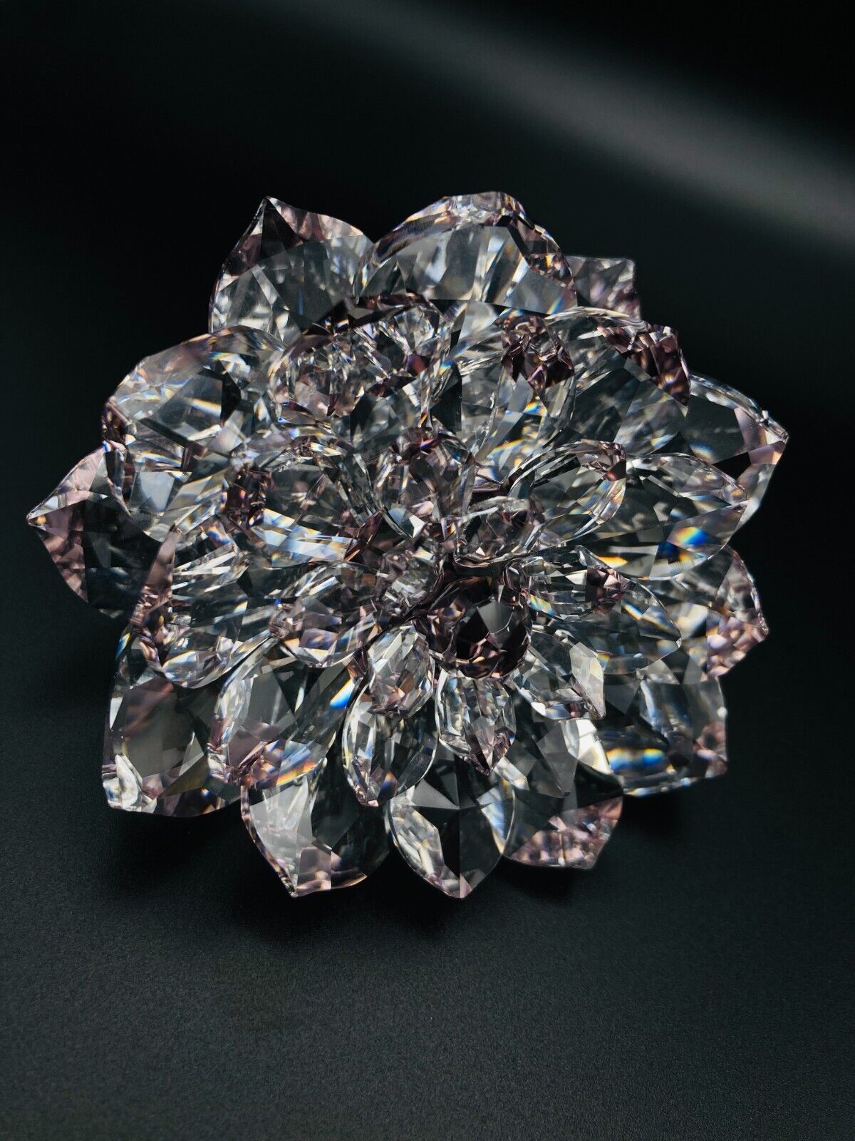 Neu SWAROVSKI DAHLIA - KRISTALL