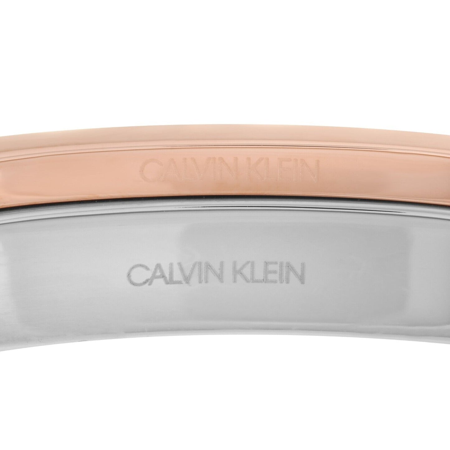 New CALVIN KLEIN HOOK BRACELET SET KJ06PD2002XS - ROSE GOLD/SILVER - XS