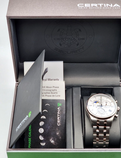 New DS-8 CHRONO MOON PHASE QUARTZ MEN´S WATCH