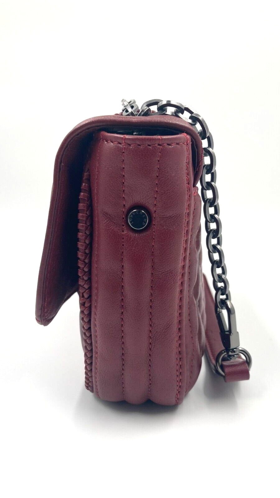 LONGCHAMP AMAZONE MATELASSE CROSS BODY - S - BURGUNDY