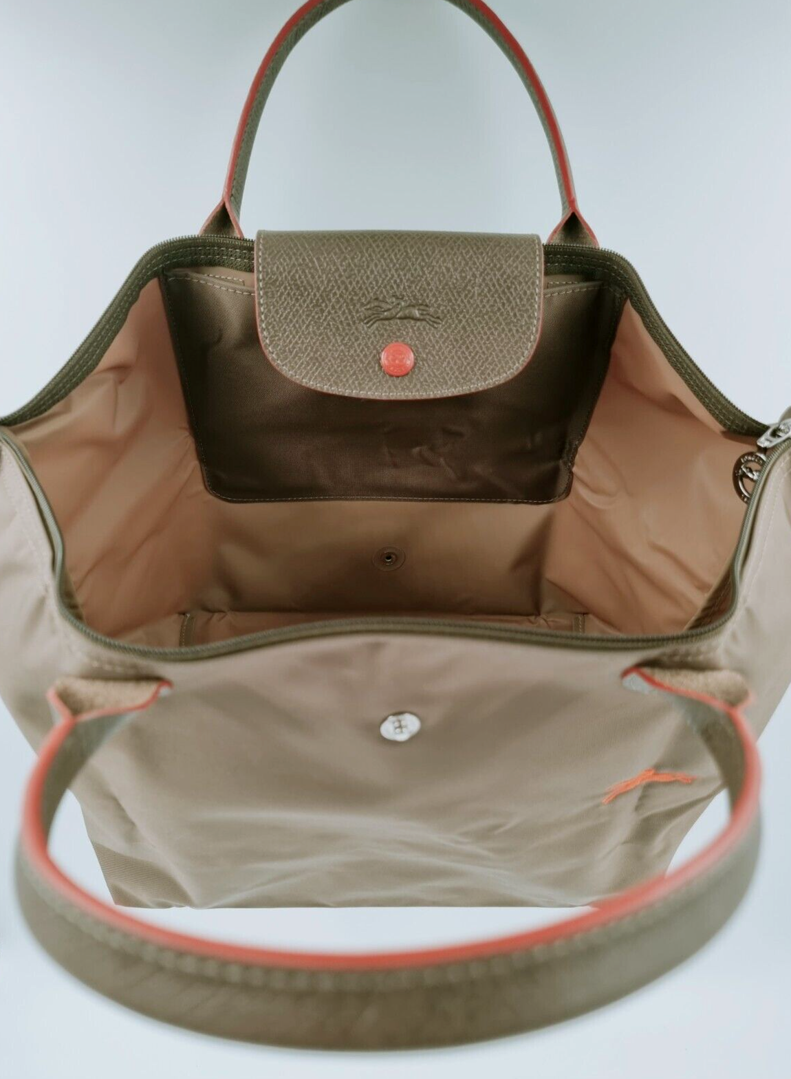 LONGCHAMP LE PLIAGE CLUB TOP HANDLE BAG MEDIUM - KHAKI