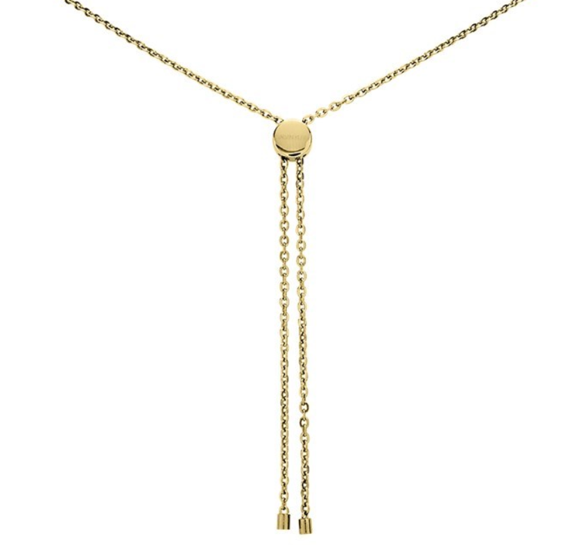 New CALVIN KLEIN BRILLIANT KJ8YJN140100 STAINLESS STEEL NECKLACE - GOLD