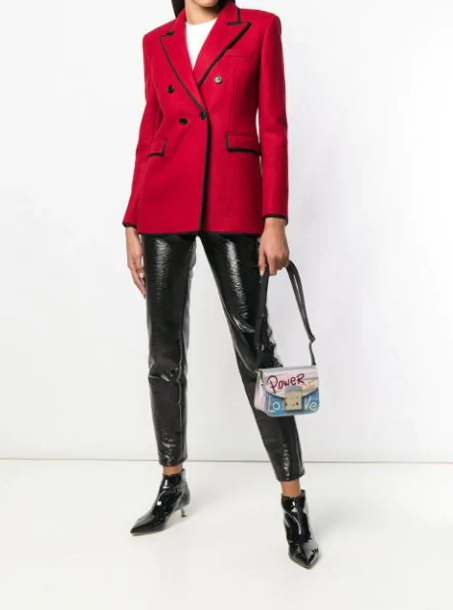 Neu FURLA METROPOLIS MINI UMHÄNGETASCHE – LIMITIERTE AUFLAGE – POWER OF LOVE