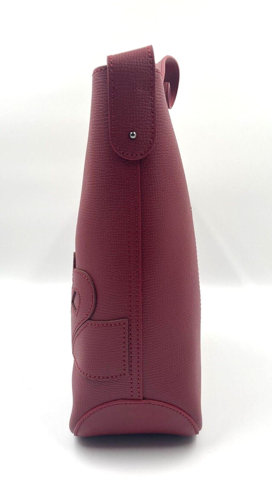 LONGCHAMP SHOP-IT HOBO BAG M - GARNET RED