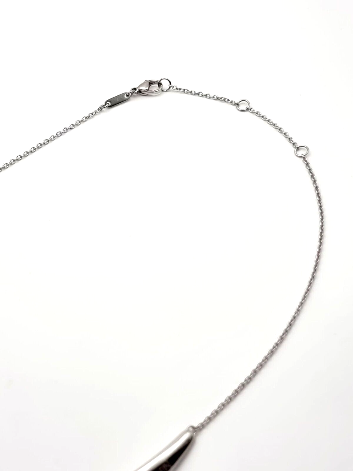 New CALVIN KLEIN GROOVY KJ8QMJ000100 CHOKER NECKLACE - SILVER