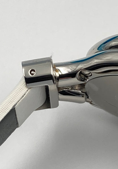 Neue, in der Schweiz hergestellte CALVIN KLEIN-Damen-Quarzuhr mit weißem Zifferblatt