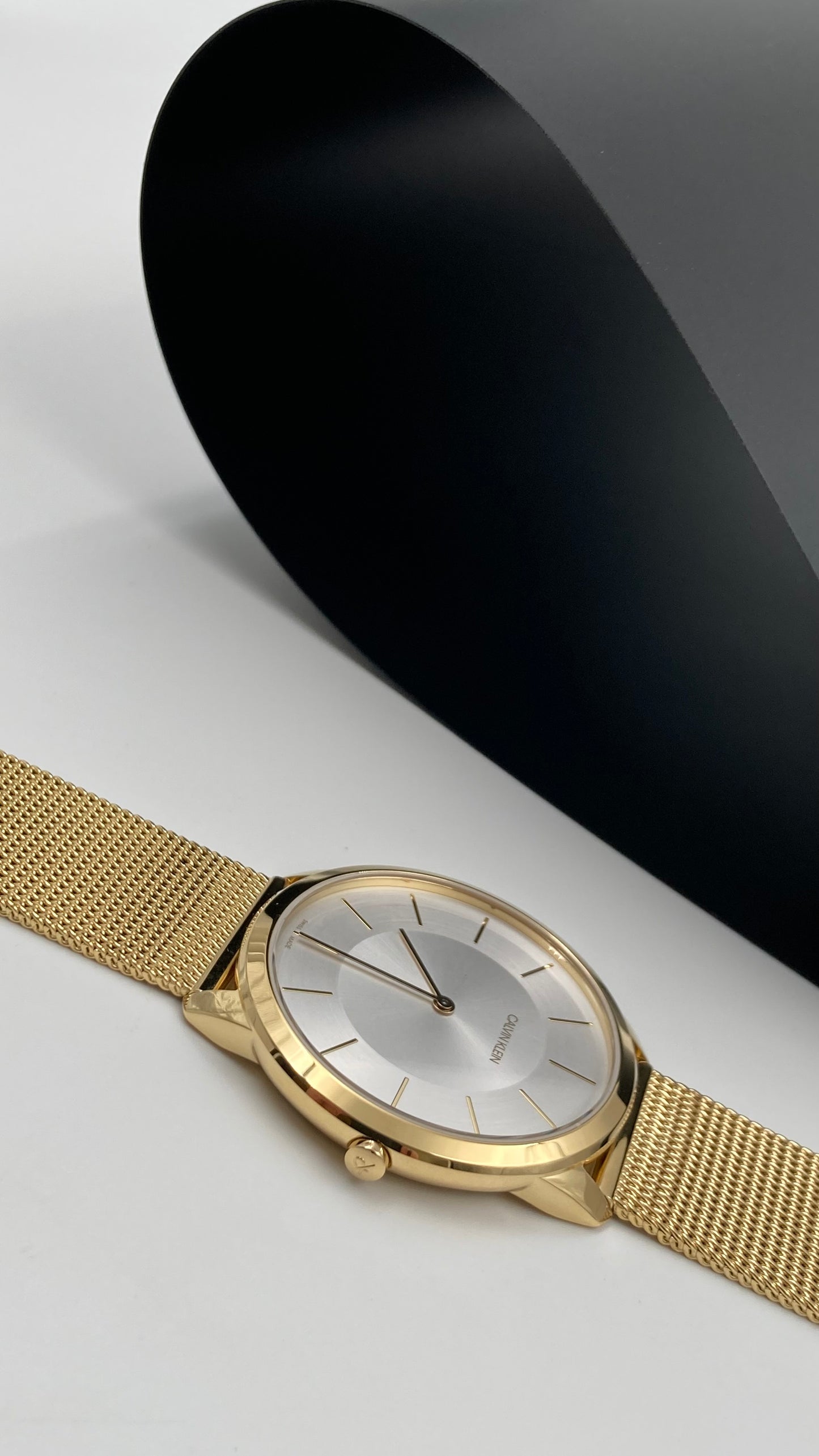 New Swiss Made CALVIN KLEIN Quartz Silver Dial Men's Watch