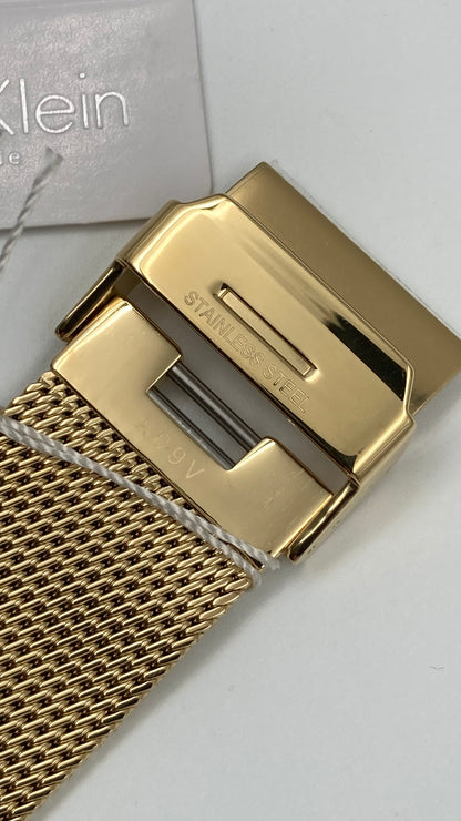 New Swiss Made CALVIN KLEIN Quartz Silver Dial Men's Watch