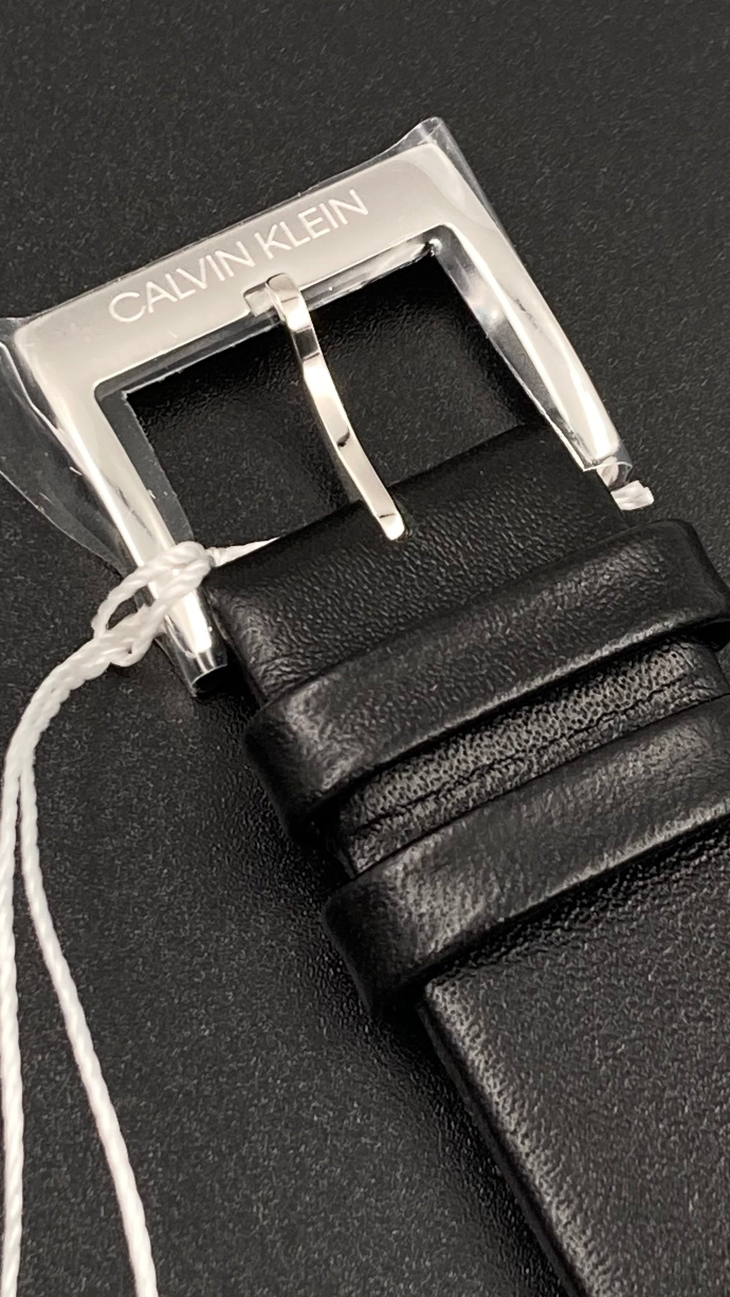 Neue, in der Schweiz hergestellte CALVIN KLEIN Minimal Unisex-Uhr mit silberfarbenem Zifferblatt