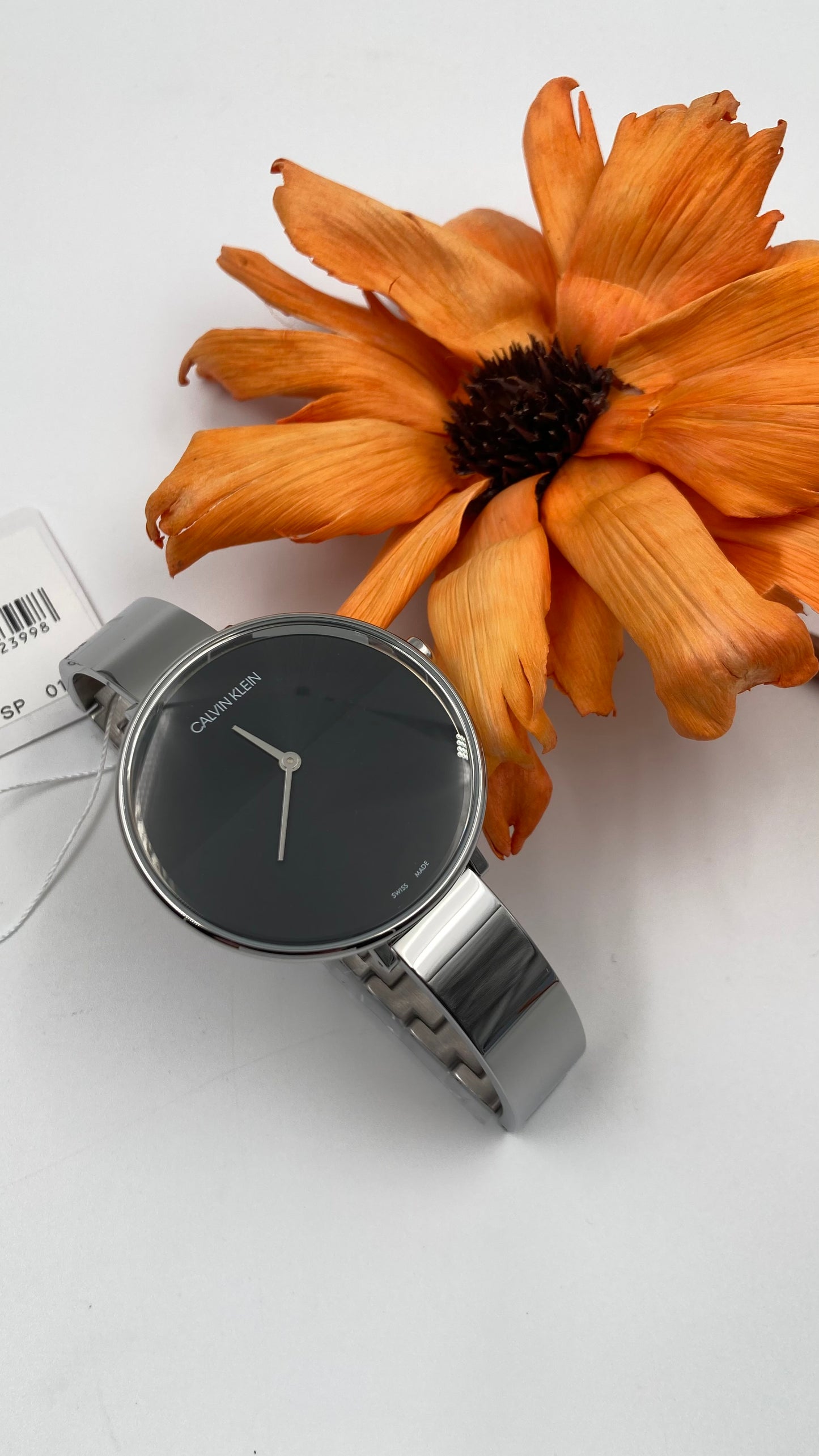 New Swiss Made Calvin Klein Rise Ladies Quartz Watch