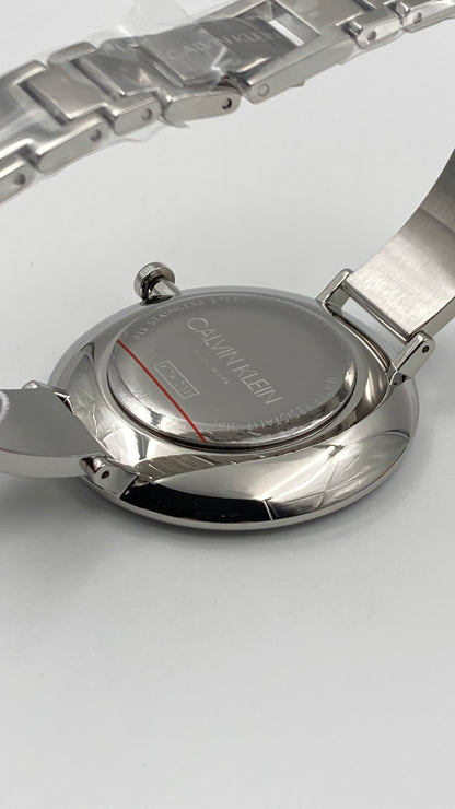 New Swiss Made Calvin Klein Rise Ladies Quartz Watch