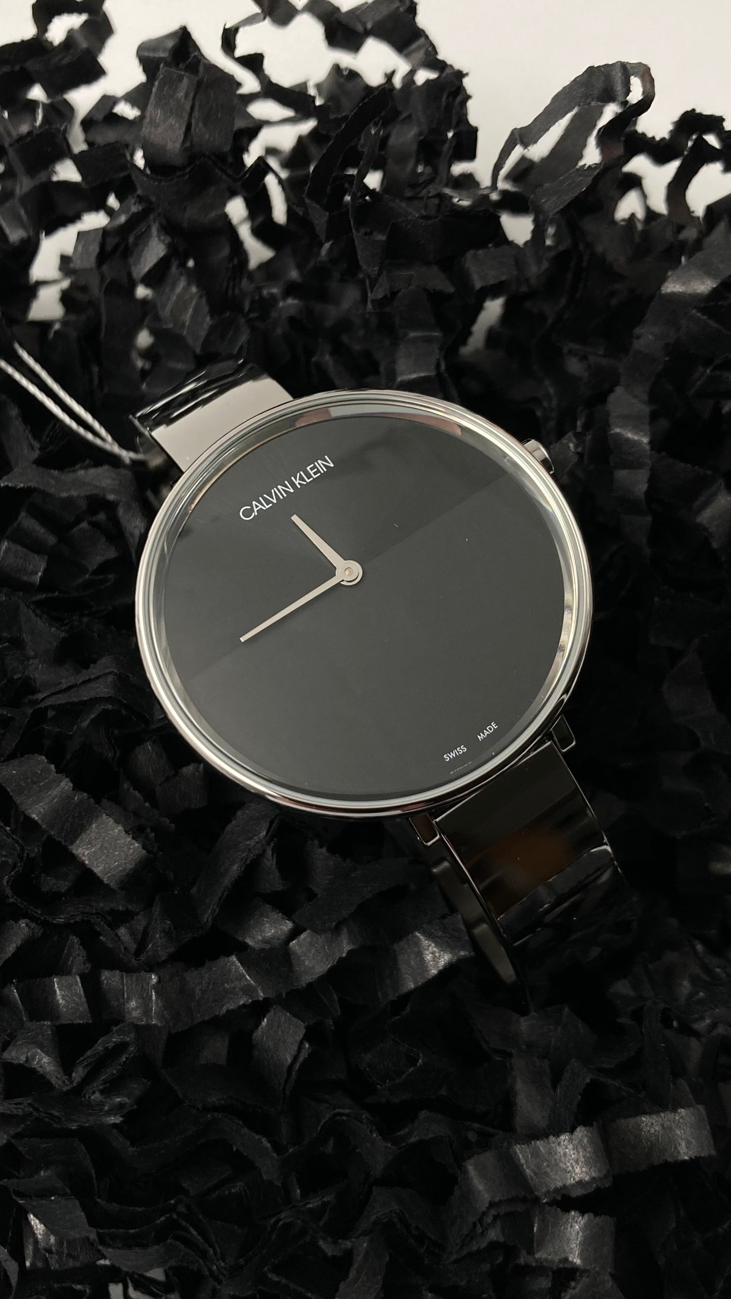 New Swiss Made Calvin Klein Rise Ladies Quartz Watch