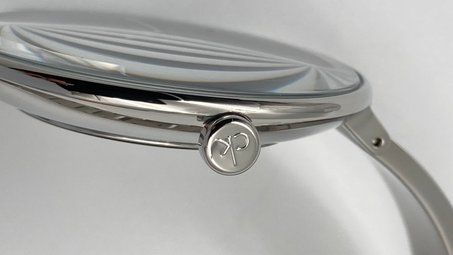 New Swiss Made Calvin Klein Rise Ladies Quartz Watch