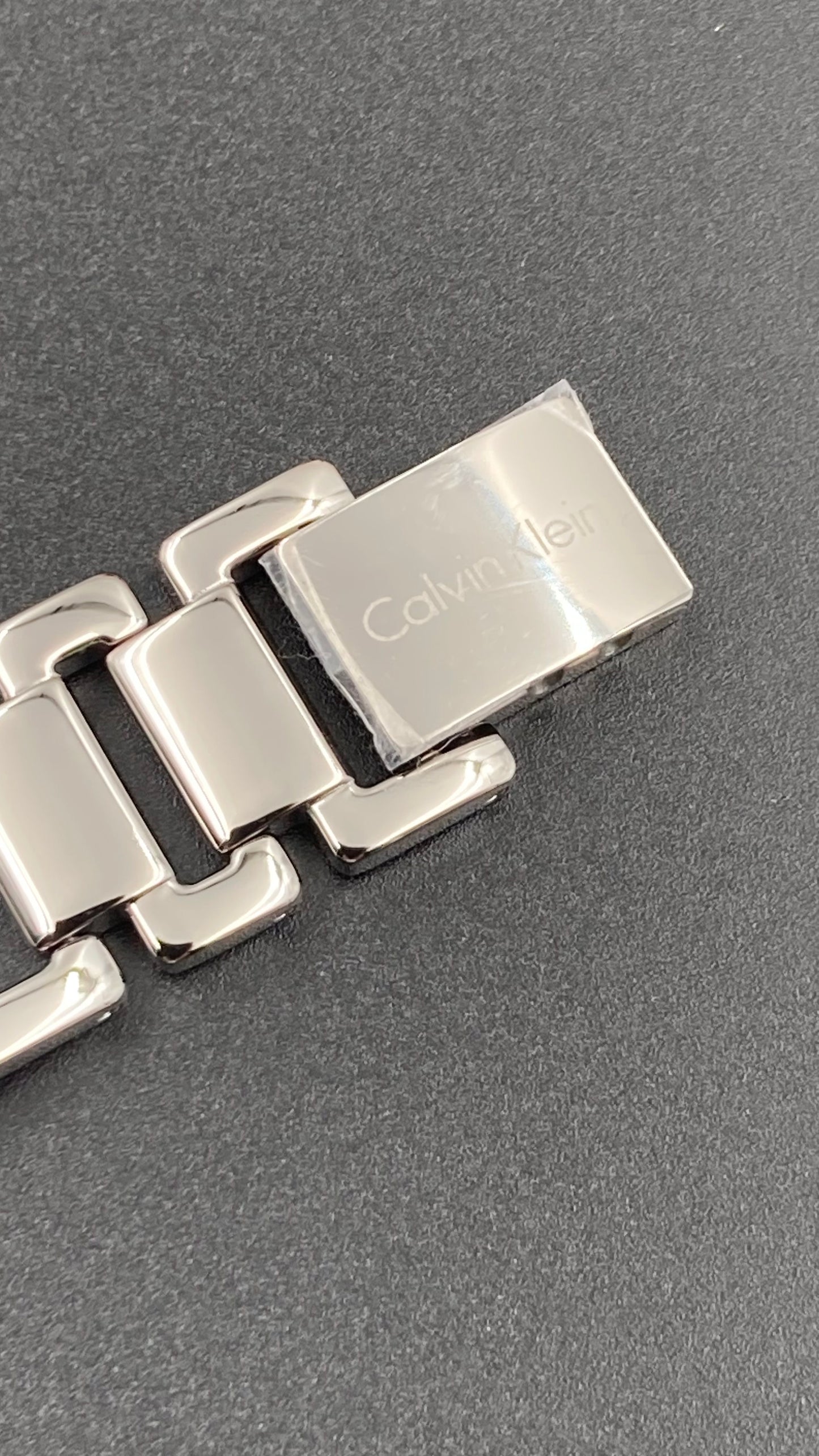 New Swiss Made CALVIN KLEIN Dainty Quartz Black Dial Ladies Watch