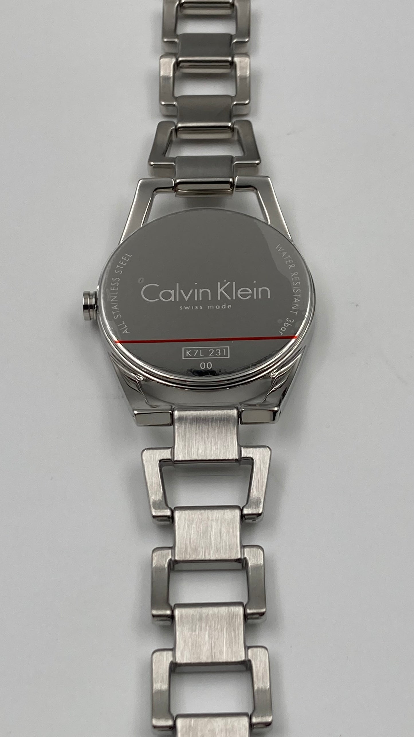 New Swiss Made CALVIN KLEIN Dainty Quartz Black Dial Ladies Watch