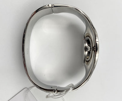 New Swiss Made CALVIN KLEIN Seamless White Dial Small Bangle Ladies Watch