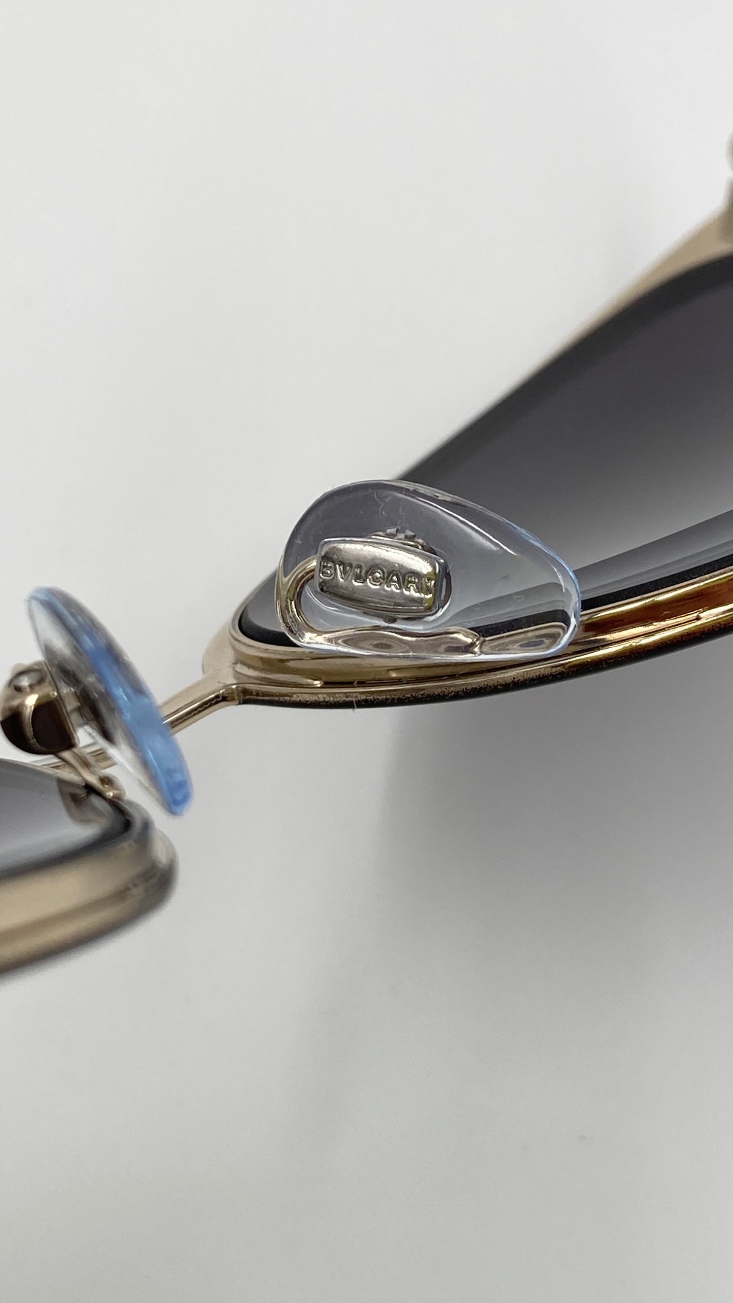 *NEW* BVLGARI SERPENTI BV6083 2018/8G SUNGLASSES - PALE GOLD/BLACK/GREY GRADIENT