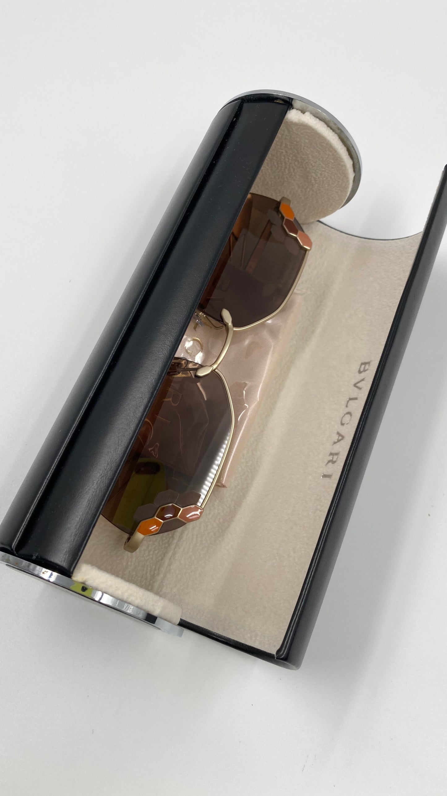 *NEW* BVLGARI BV6099 2013/18 SUNGLASSES - MATTE PALE GOLD/PINK