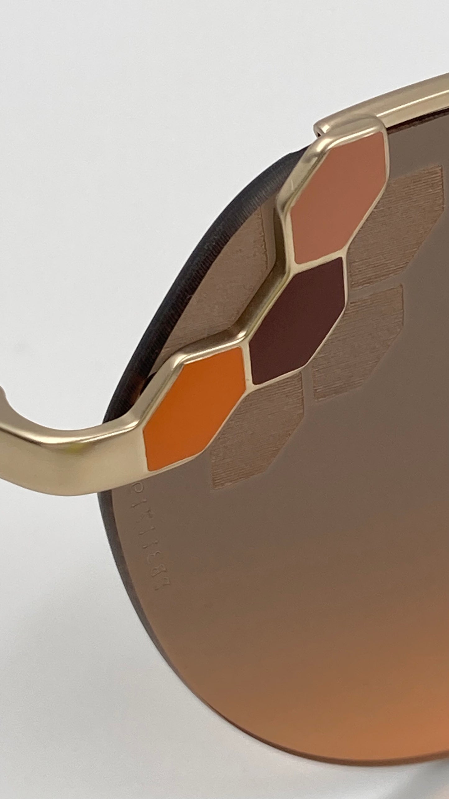 *NEW* BVLGARI BV6099 2013/18 SUNGLASSES - MATTE PALE GOLD/PINK