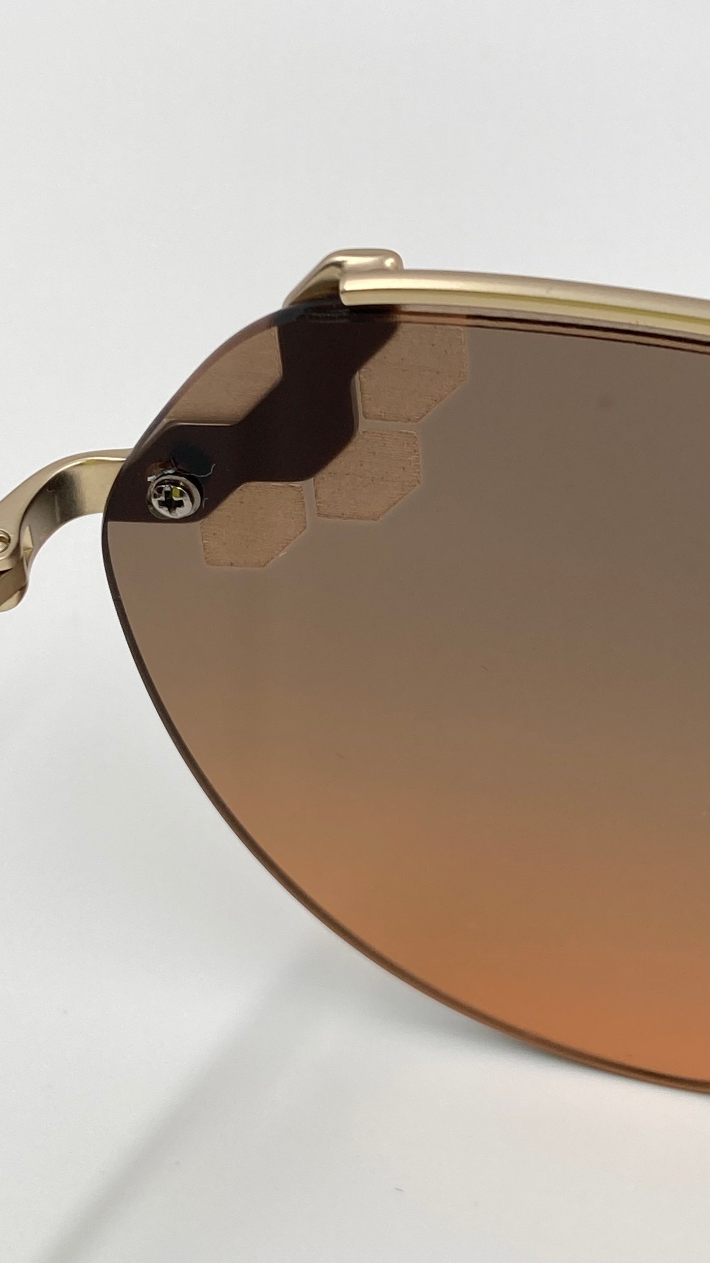 *NEW* BVLGARI BV6099 2013/18 SUNGLASSES - MATTE PALE GOLD/PINK