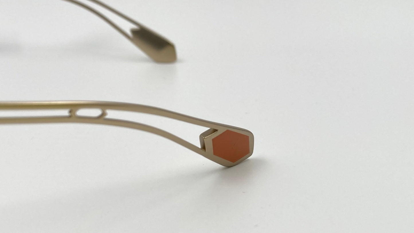 *NEW* BVLGARI BV6099 2013/18 SUNGLASSES - MATTE PALE GOLD/PINK