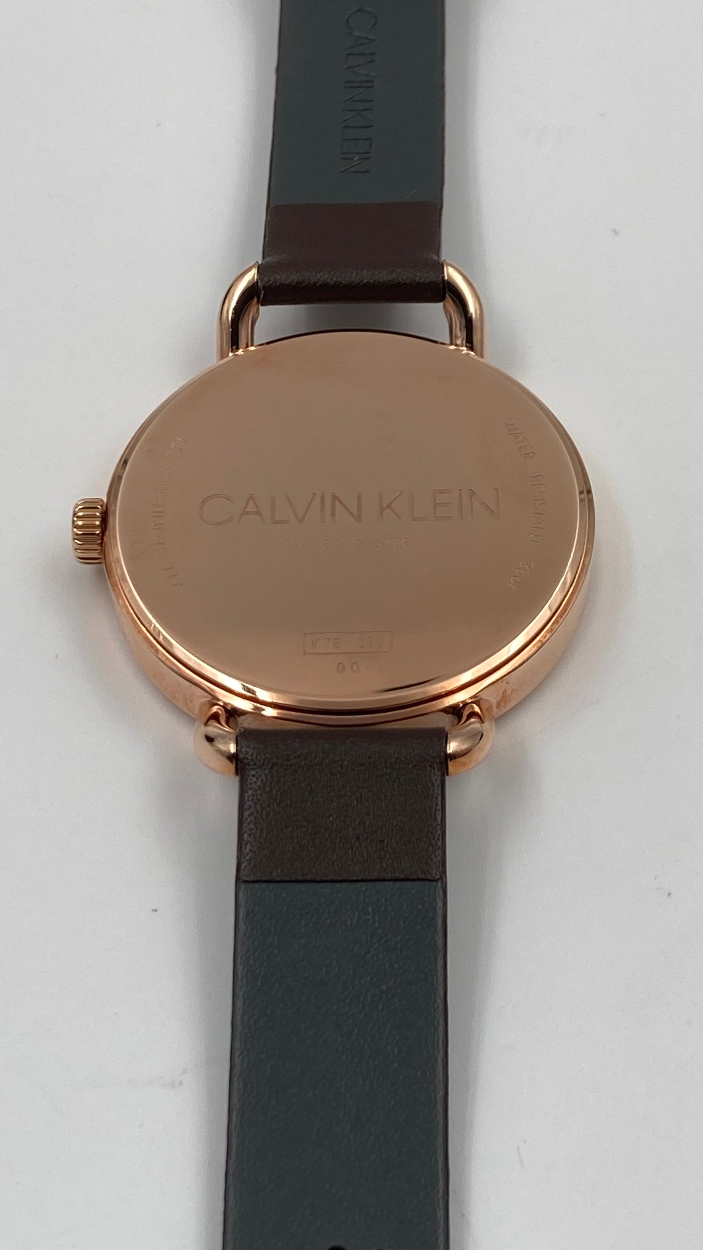 New Swiss Made CALVIN KLEIN Even Quartz Silver Dial Ladies Watch