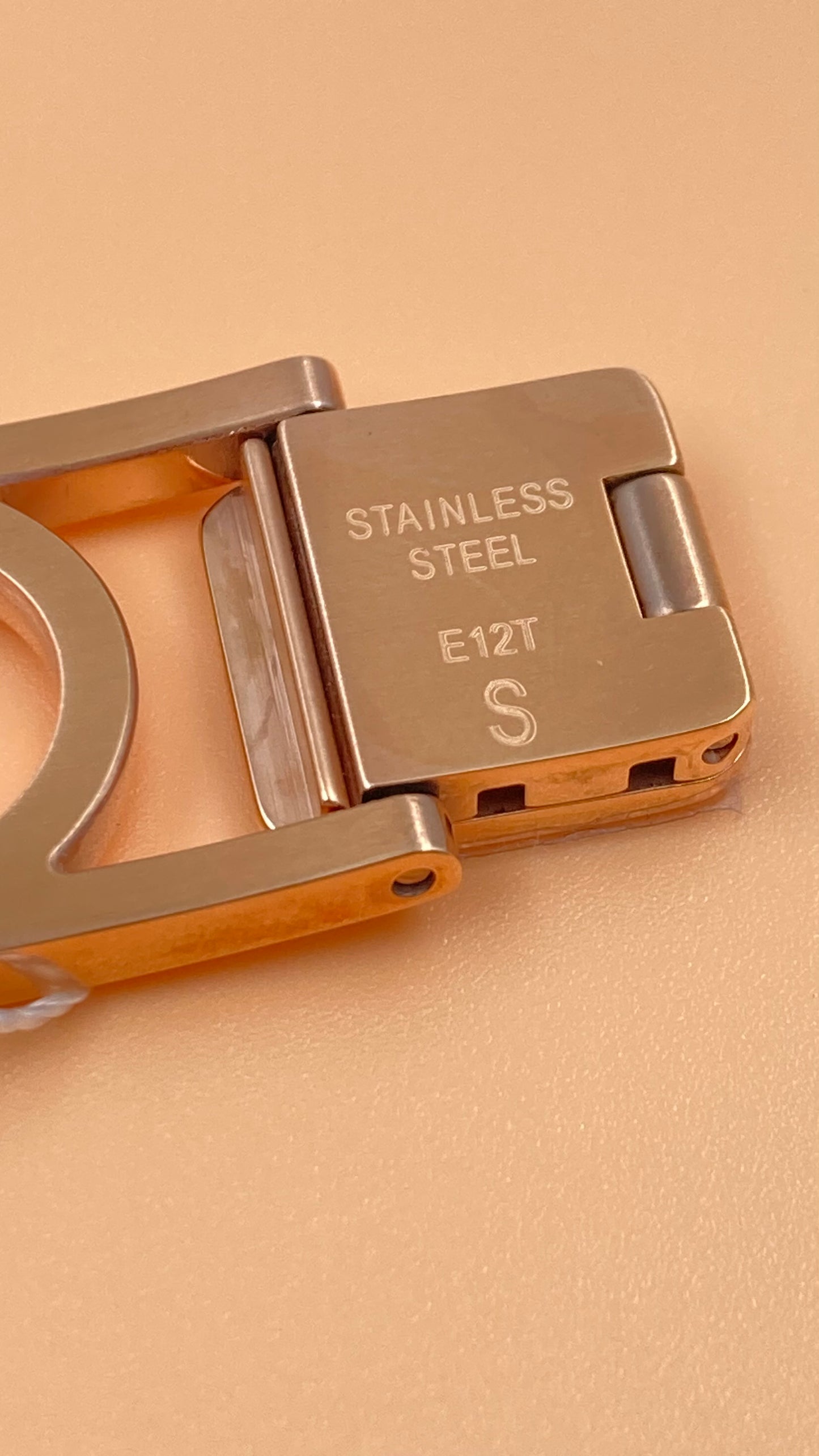 New Swiss Made CALVIN KLEIN Round Silver Dial Small Rose Gold PVD Ladies Watch