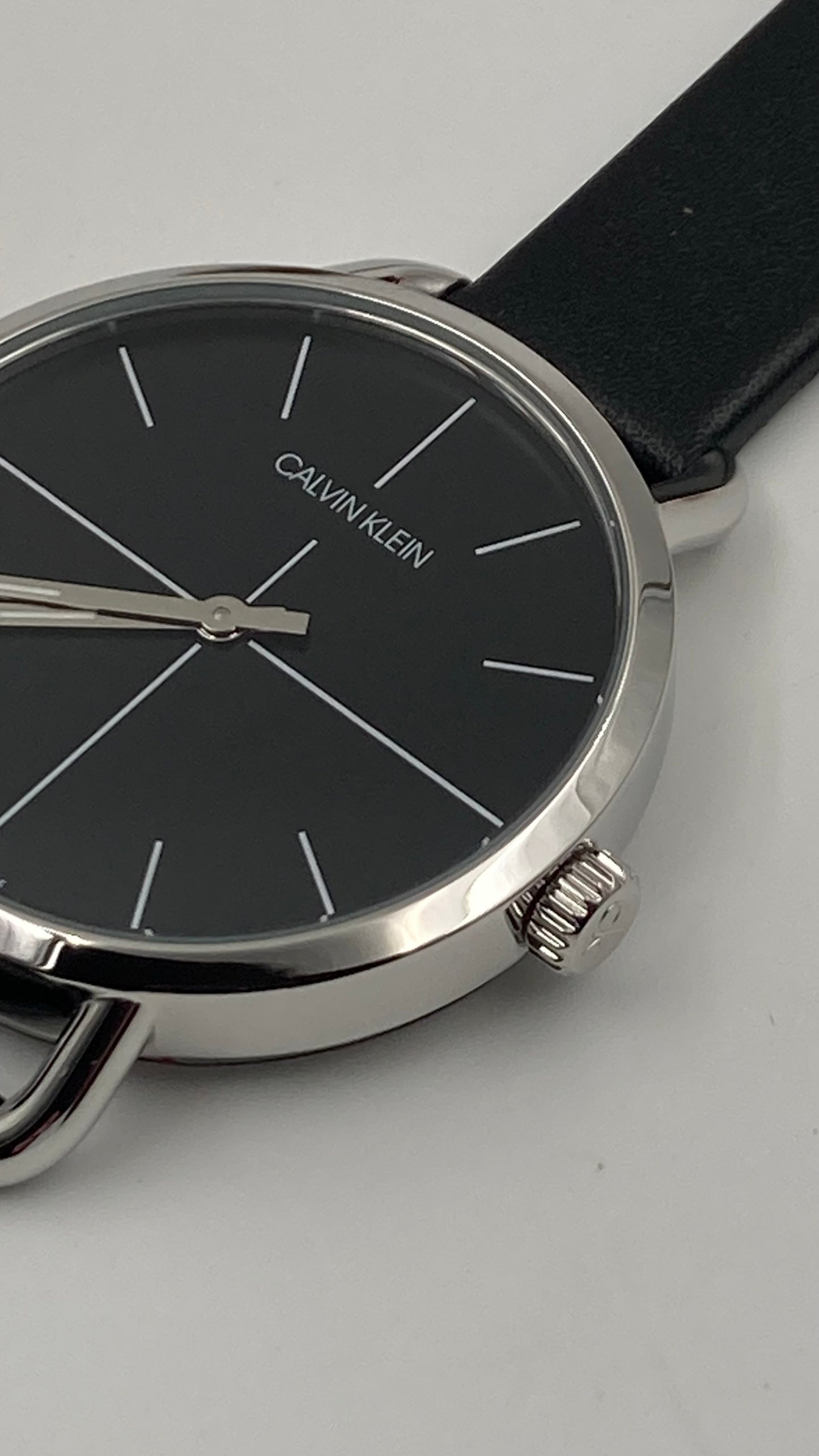 New Swiss Made CALVIN KLEIN Even Quartz Black Dial Ladies Watch