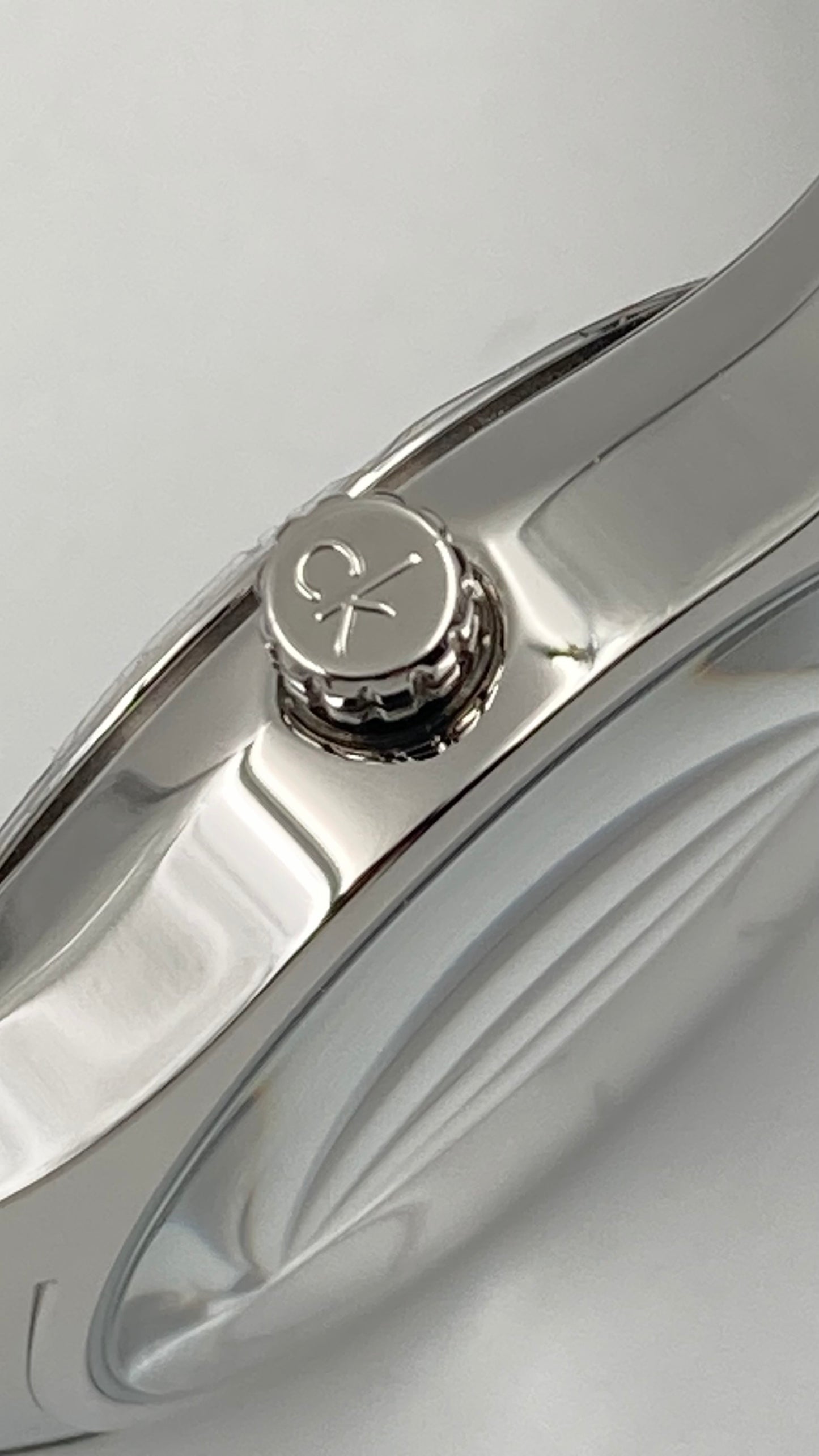 New Swiss Made CALVIN KLEIN Classic Quartz Silver Dial Ladies Watch