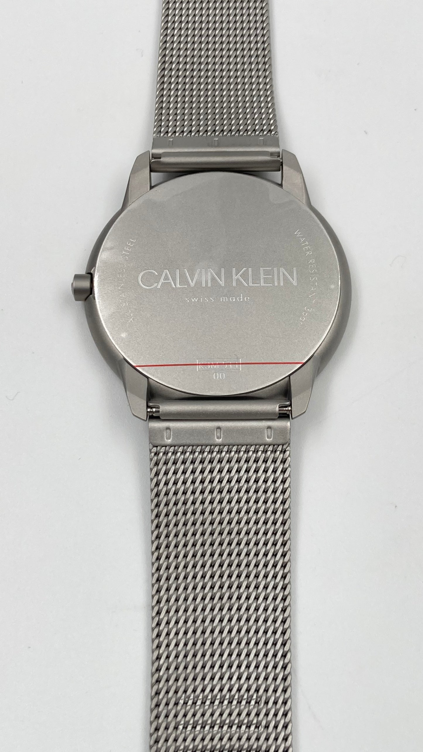 Neue, in der Schweiz hergestellte CALVIN KLEIN City Herrenuhr aus Edelstahl