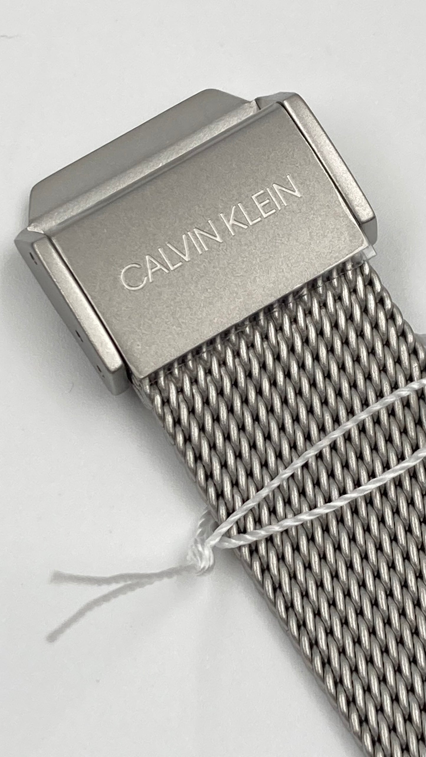Neue, in der Schweiz hergestellte CALVIN KLEIN City Herrenuhr aus Edelstahl