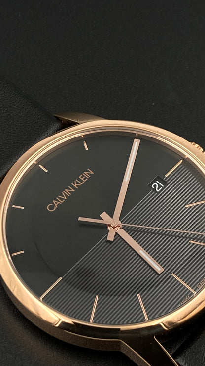 Neue, in der Schweiz hergestellte CALVIN KLEIN CITY-Uhr