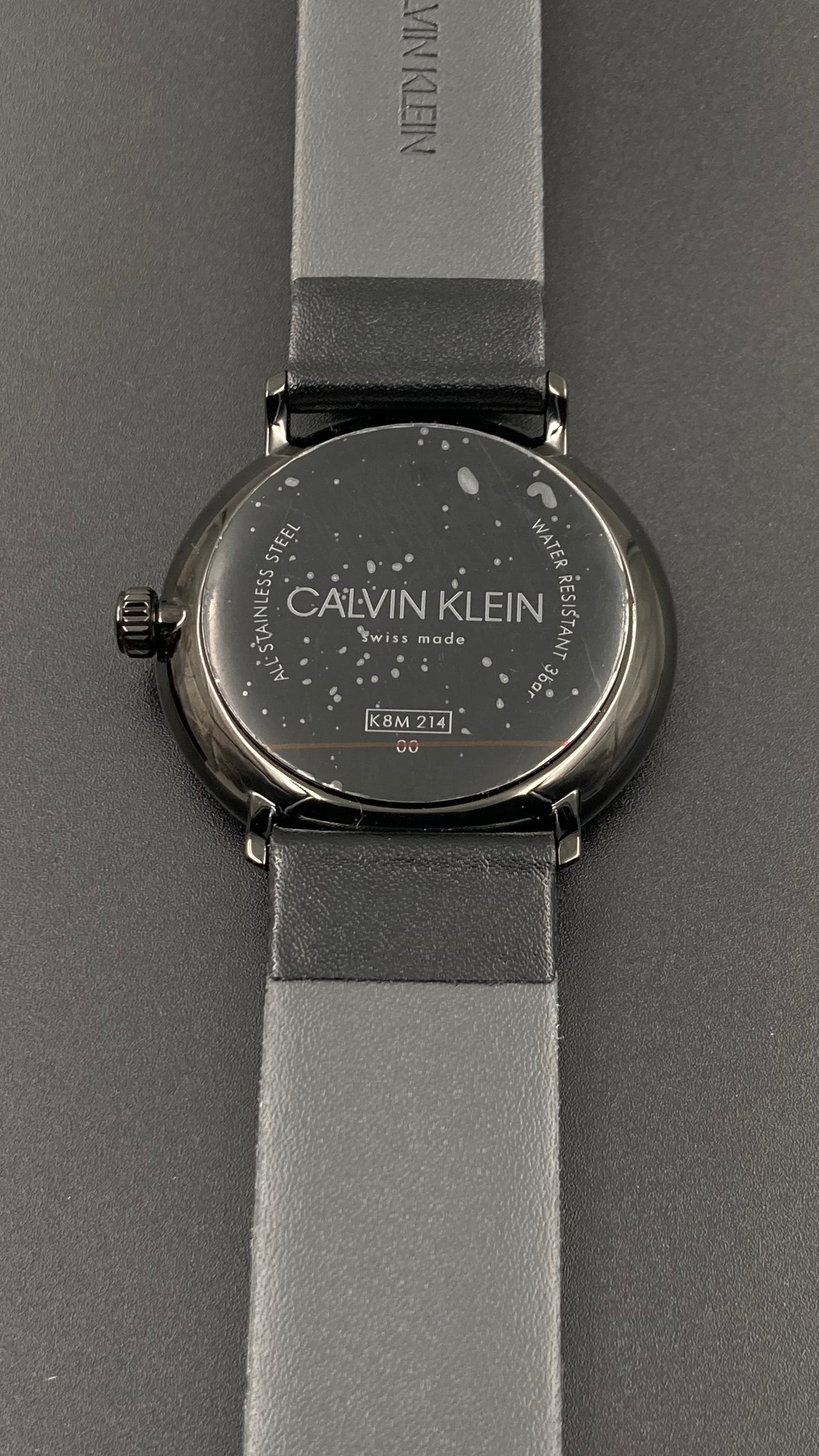 New Swiss Made CALVIN KLEIN High Noon Quartz Black Dial Men's Watch