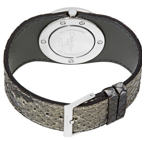 New Swiss Made CALVIN KLEIN Spellbound Grey Dial Ladies Quartz Watch