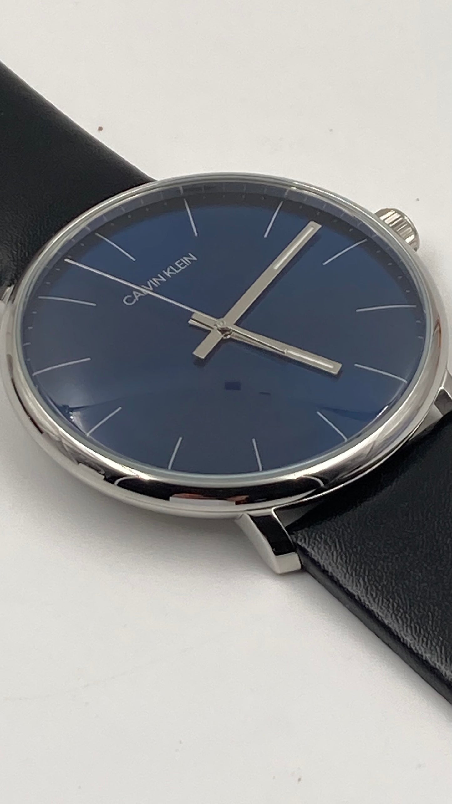 New Swiss Made CALVIN KLEIN High Noon Quartz Blue Dial Men's Watch