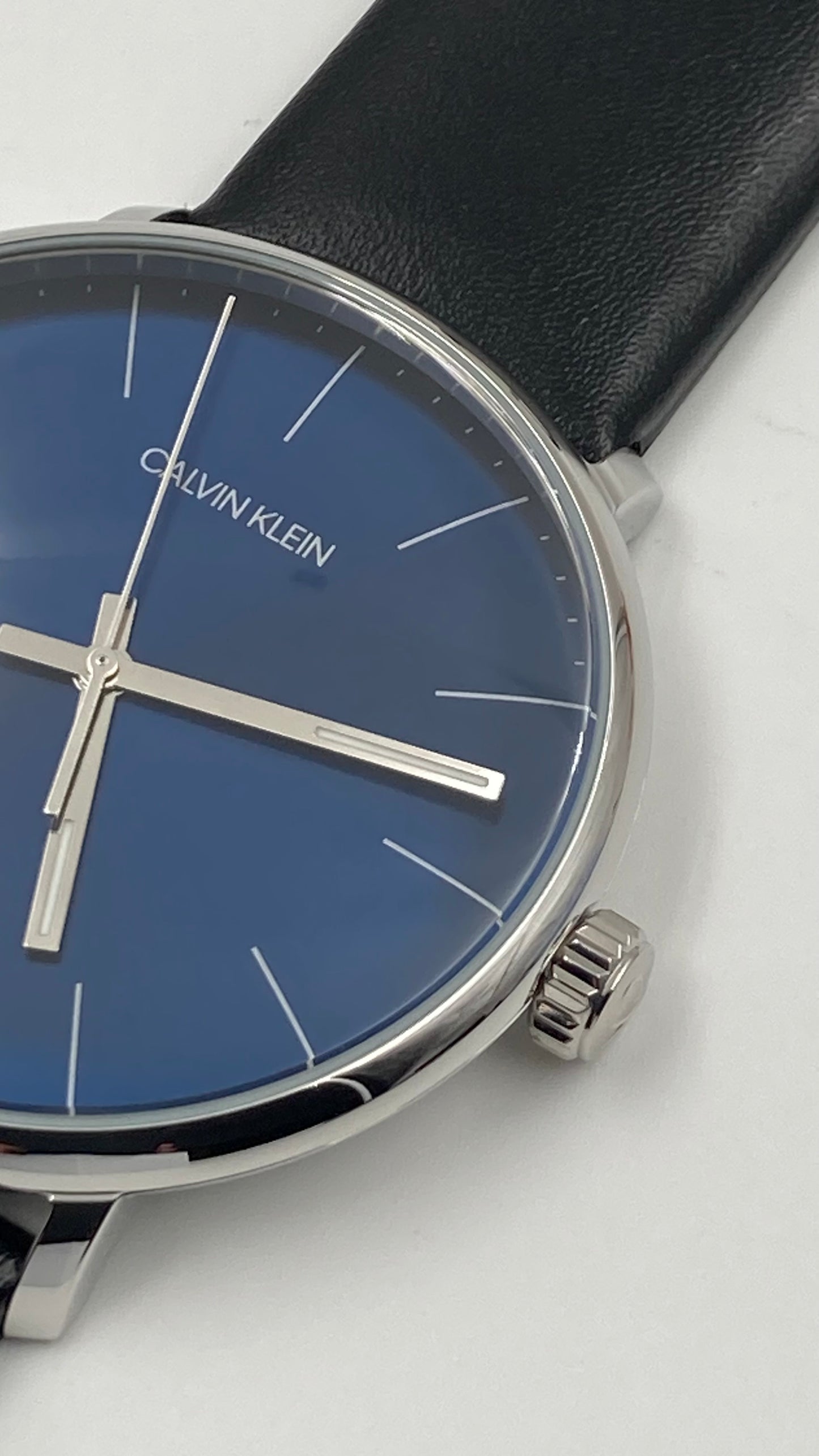 New Swiss Made CALVIN KLEIN High Noon Quartz Blue Dial Men's Watch