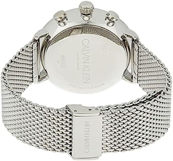 New Swiss Made CALVIN KLEIN High Noon Chronograph Blue Dial Men's Watch